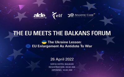EU MEETS THE BALKANS – разширяването на ЕС като антидот към войната